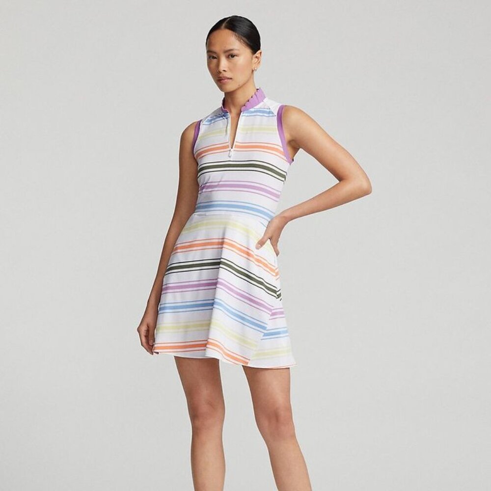 RLX Ralph Lauren Multicolor Striped Golf & Tennis Dress